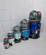 Маттешка "Котик Моряк" 5мест