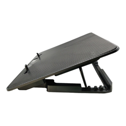 Охлаждающая подставка для ноутбука до 17 дюймов с 6 вентиляторами и кнопками регулировки