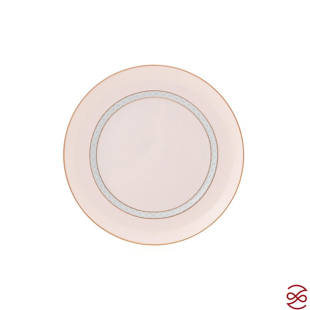 Набор тарелок Falkenporzellan Corvara AERO BLUE-GOLD 22,5 см (6 шт)