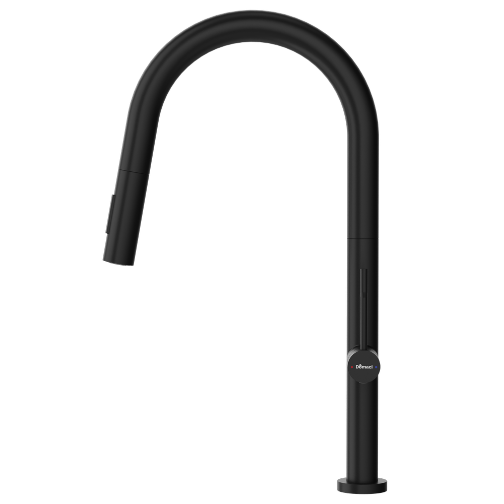 Смеситель для кухни Domaci Ливорно D6600BK черный