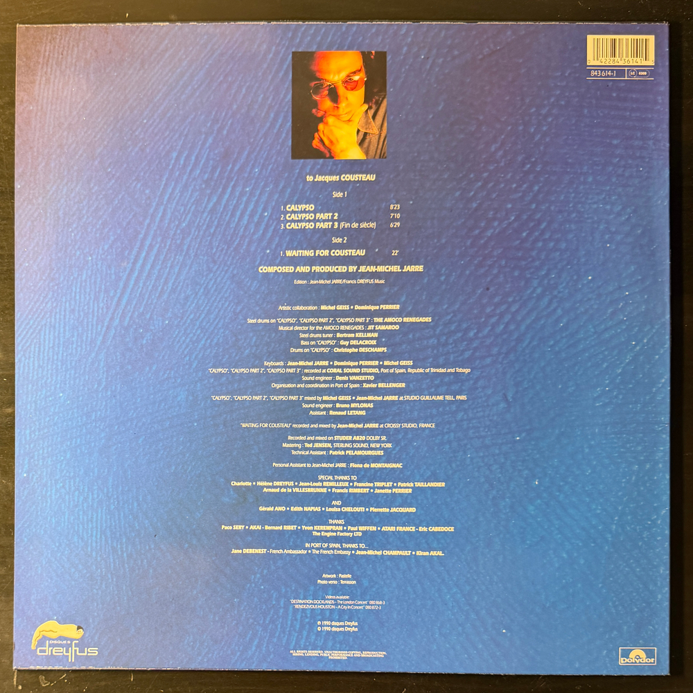 Jean Michel Jarre - Waiting For Cousteau (Голландия 1990г.)