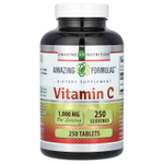 Amazing Nutrition, Витамин C, 1000 мг, 250 таблеток