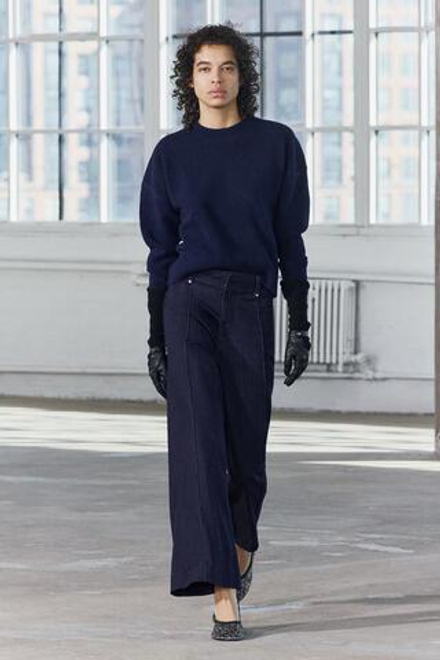 ZARA СВИТЕР ИЗ МЯГКОГО ТРИКОТАЖА, МОРСКОЙ СИНИЙ