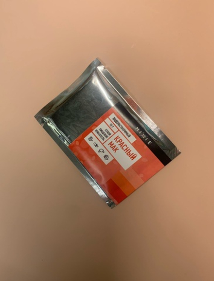 Краситель сухой водорастворимый MIXIE Красный мак 10 гр