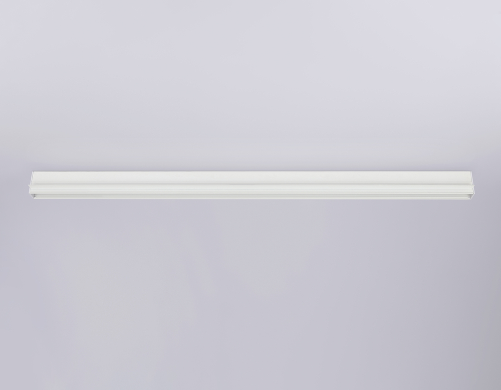 Шинопровод встраиваемый под ГКЛ 12,6мм Magnetic 220V GL1011 WH белый IP20 3000*62.5*56 (заглушки в комплекте)