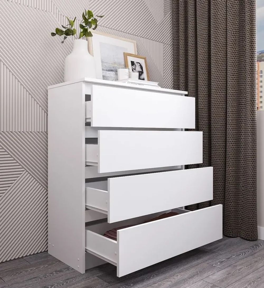 Комод Мори МК 804 Белый