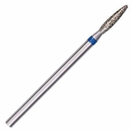 ВладМива Фреза алмазная 243 021 - Пламя (синяя) закругленная