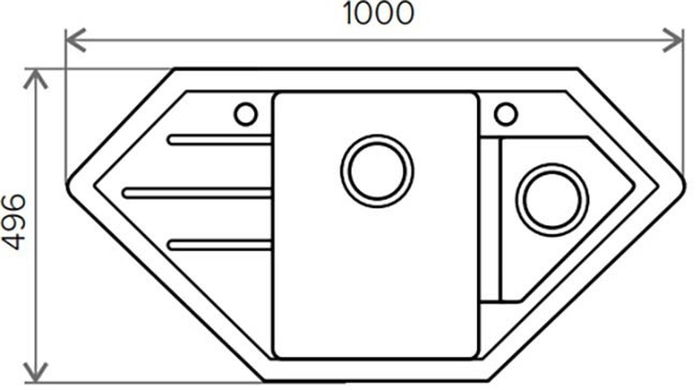 Мойка TOLERO R-114 сафари №102С