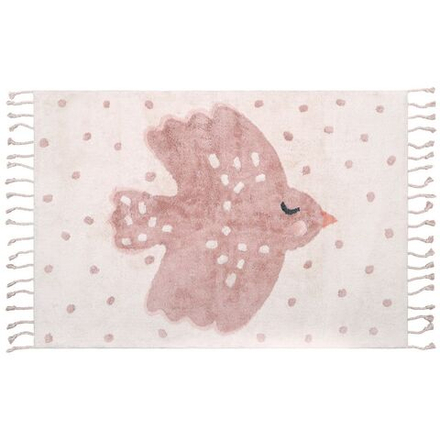 Стираемый коврик Nattiot Birdy (100 x 150 см), хлопок, бежевый