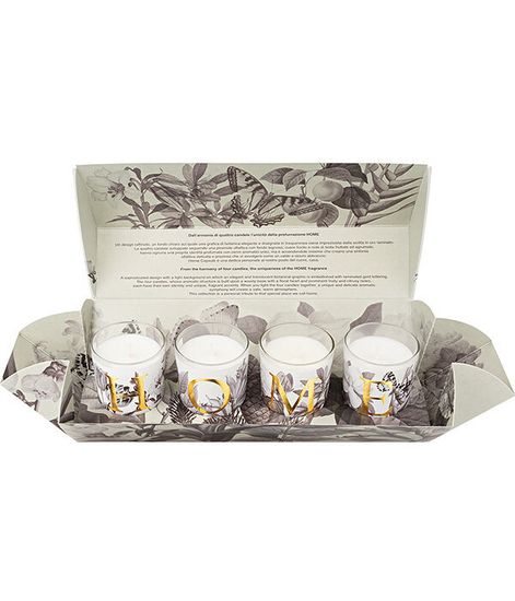 Home Capsule, подарочный набор ароматических свечей, Pernici