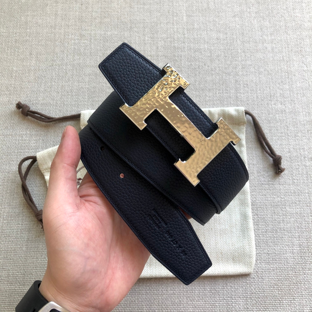 Двухсторонний ремень из телячьей кожи