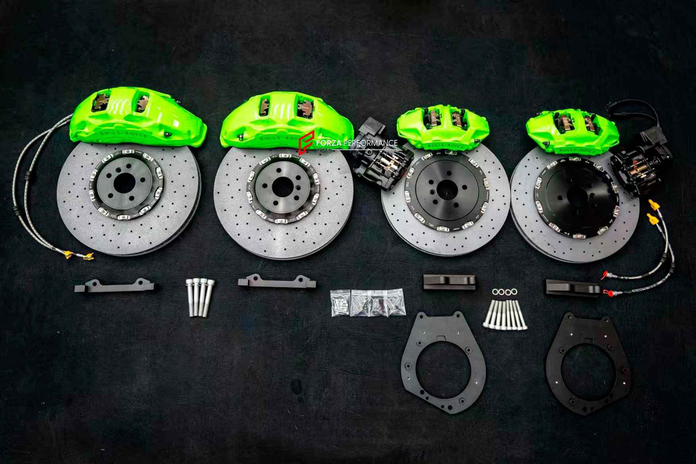 КАРБОН КЕРАМИЧЕСКАЯ УСИЛЕННАЯ ТОРМОЗНАЯ СИСТЕМА ДЛЯ ROLLS-ROYCE CULLINAN 2018-2024 Роллс Ройс