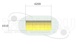 Навес для колясок 4000х1500х2200