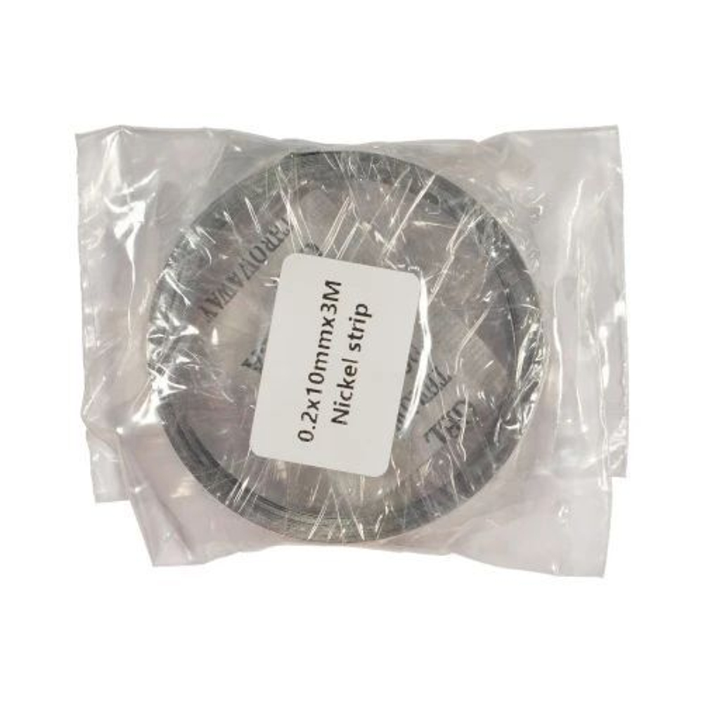 Никелированная лента для сварки и пайки аккумуляторов 0.20*10мм (3 метра)