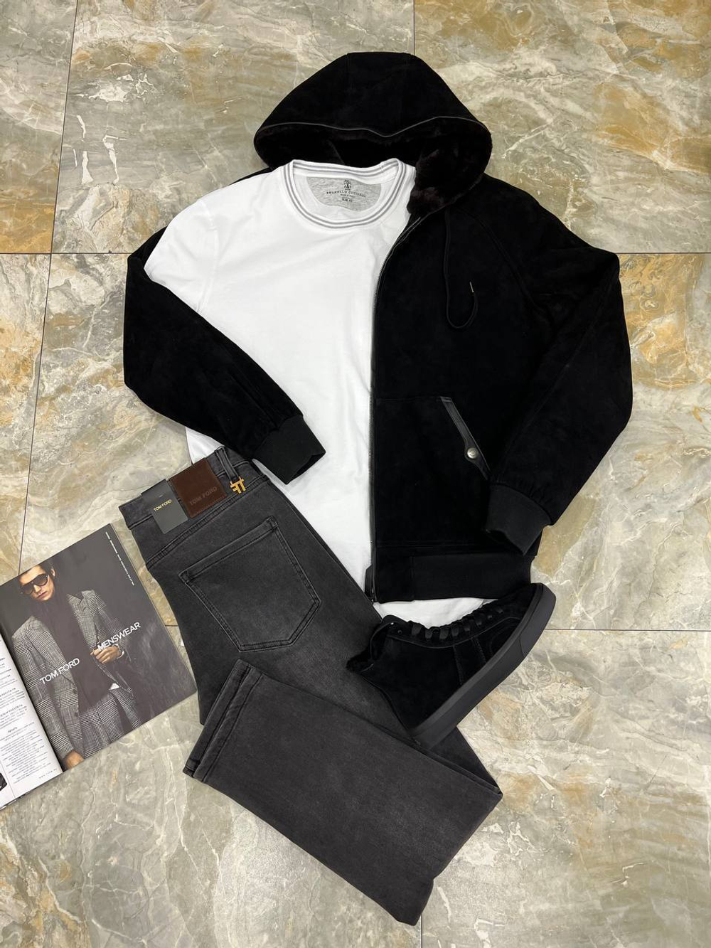 Куртка с зимним мехом Tom Ford