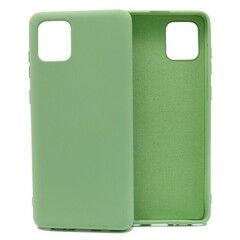 Силиконовый чехол Silicone Cover для Samsung Galaxy Note 10 Lite 2020 (Ярко-зеленый)