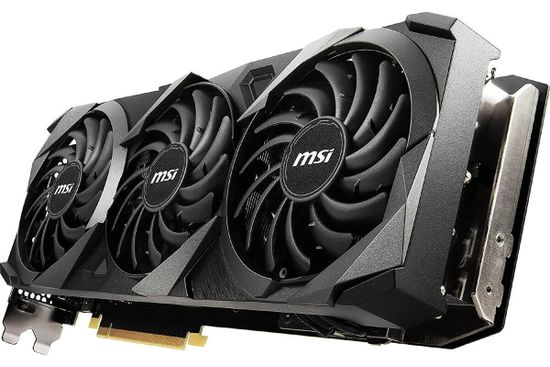 Видеокарта MSI GeForce RTX 3080 Ti 12 ГБ (RTX 3080 Ti VENTUS 3X 12G OC), rev. 2.0 (LHR)