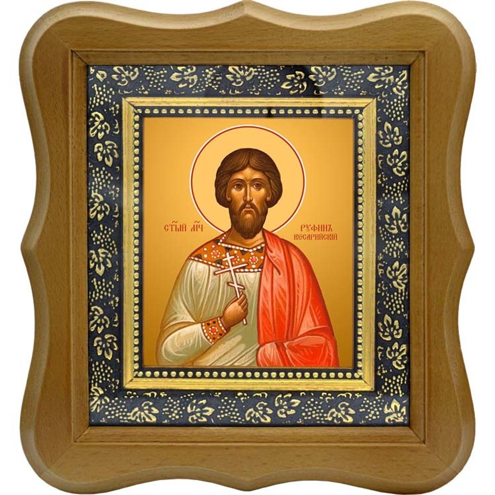 Руфин Кесарийский мученик. Икона на холсте.