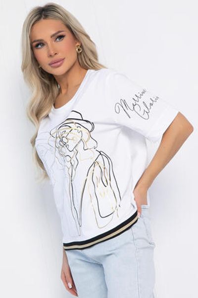 Блуза Деметра (белая) Б12717-20 LT Collection