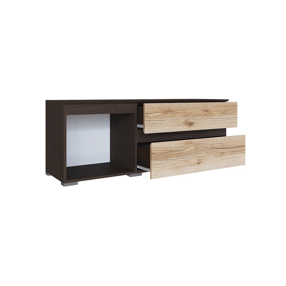 Тумба под телевизор Плейона малая, венге