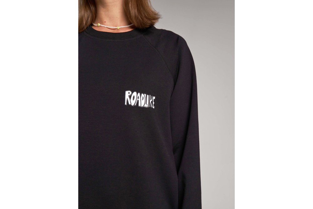 Свитшот RoadLike Ice Surf XL, черный