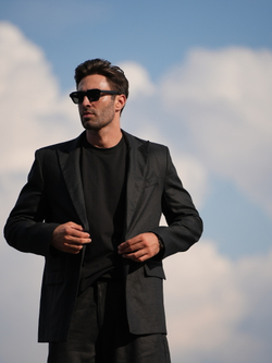 Блейзер льняной | black