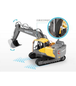 Радиоуправляемый экскаватор Double Eagle Volvo EC160E 1:16 2.4G, ковш