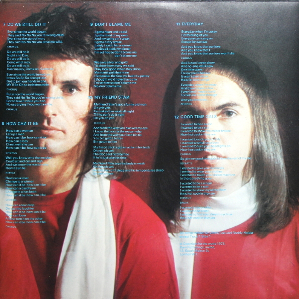 Slade / Old New Borrowed And Blue (LP)