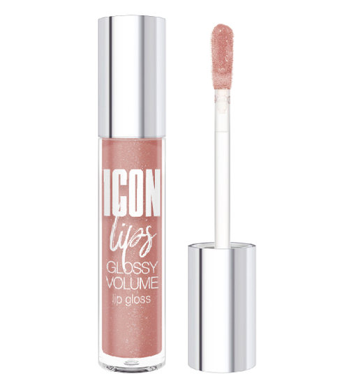 LUX VISAGE Блеск для губ с эффектом объёма "ICON LIPS" тон 507 DESERT TAUPE 3,4 мл