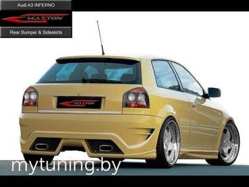 Бампер задний для AUDI A3 8L (96-03), Inferno Look