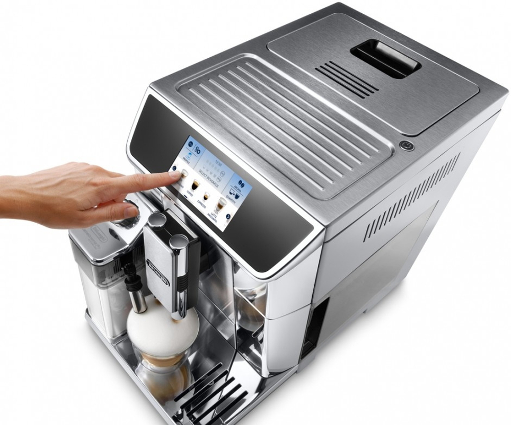 Кофемашина Delonghi ECAM650.75.MS 1450Вт серебристый
