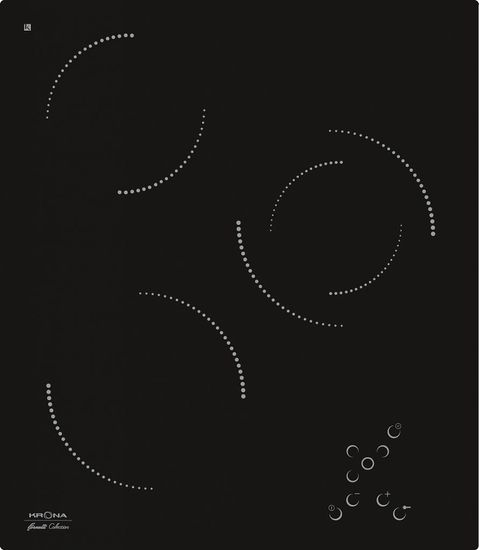 Электрическая варочная панель Krona DELIZIA 45 BL