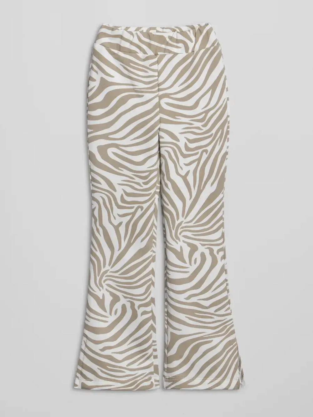 Костюм для девочки с брюками клеш на осень