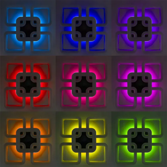 CL225A250E Паркер Белый Смарт RGB Св-к Люстра