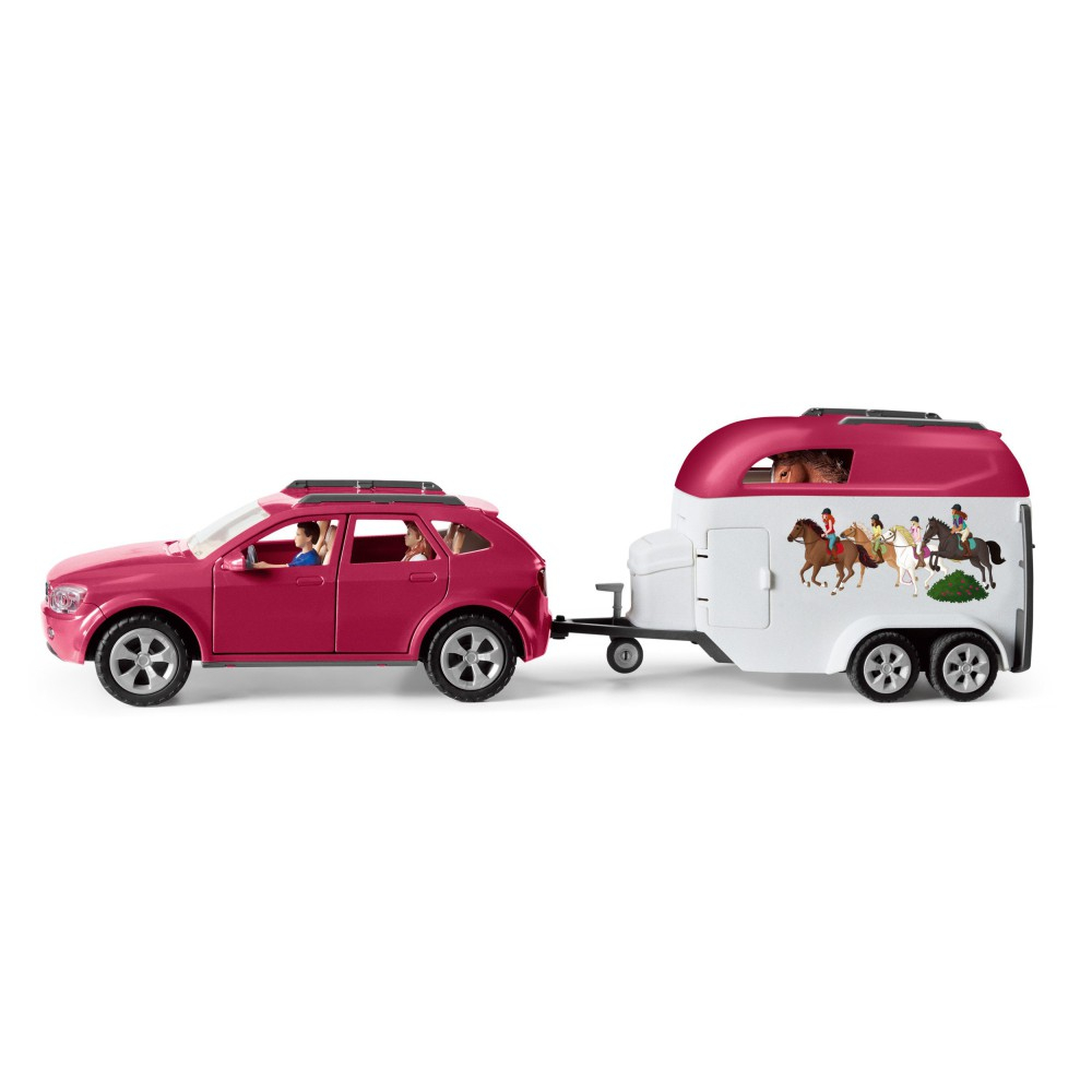Schleich S 42535 — Игровой набор автомобиль с прицепом Horse Club — фото 14