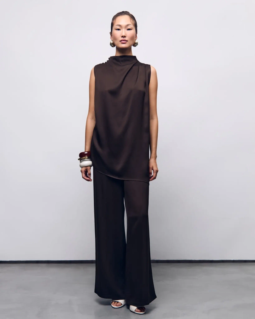 Брюки из вискозы