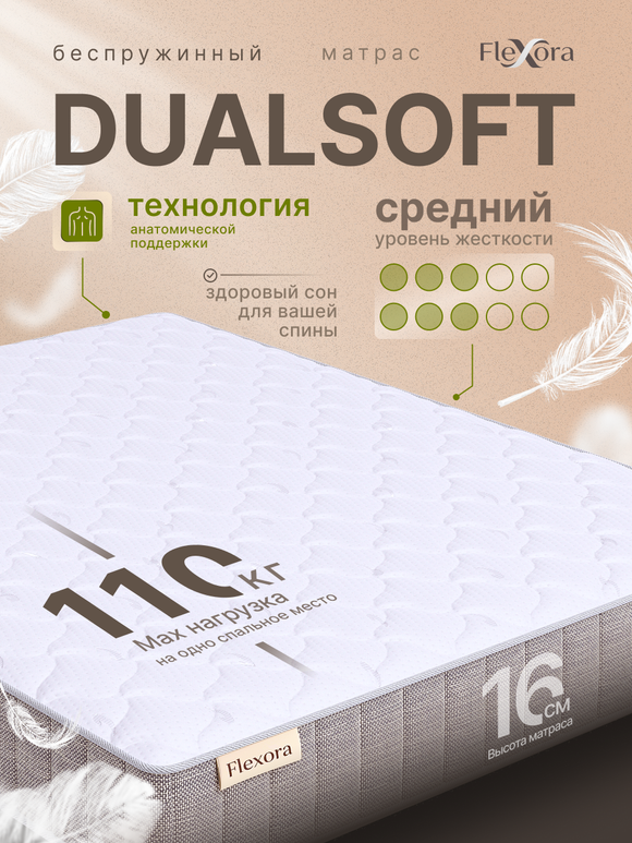 Матрас Flexora DualSoft
