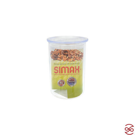 Банка для сыпучих продуктов с прозрачной крышкой Simax 0.8 л