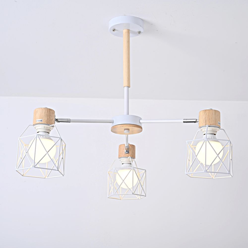 Потолочная Люстра Corf B3 White 3 Lamps By Imperiumloft