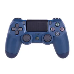Геймпад Sony DualShock PS4 Оригинал Б/У (Темно-синий, Midnight Blue, Датчики холла)
