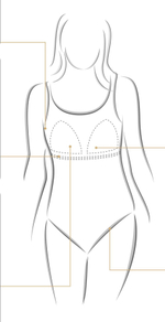 Купальник Танкини ортопедический после мастэктомии Tahiti Set Amoena, 46B/C_EU