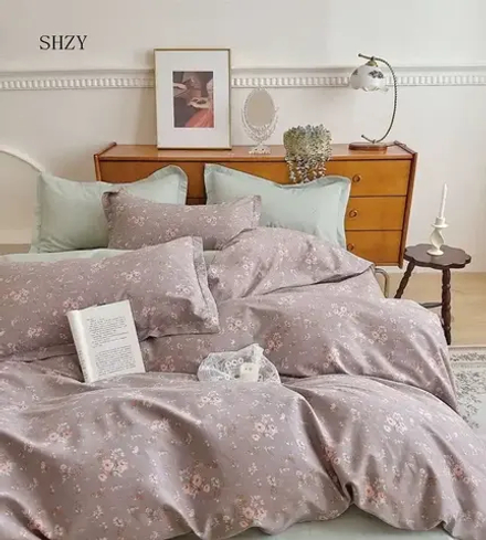 Комплект постельного белья 2 сп ПОПЛИН "6567" (нав. 50х70)