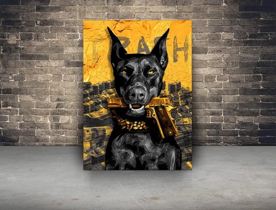 Постер "Доберман"