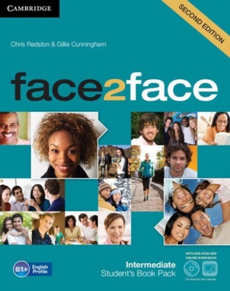 face2face (Second Edition) Intermediate Student&#39;s Book with DVD-ROM and Online Workbook Pack