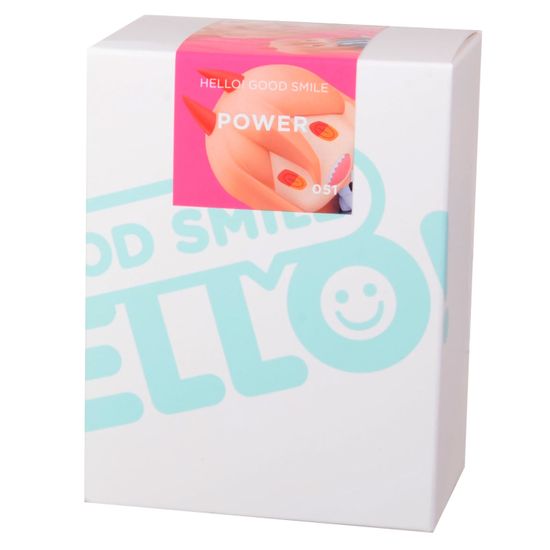 Фигурка Аниме Hello! Good Smile Человек бензопила Chainsaw Man Power 10см 4580590178489 / Фигурка по мотивам аниме "Человек-бензопила", Пауэр