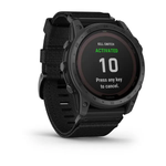 Смарт часы Garmin Tactix 7 Pro Ballistics Edition с черным нейлоновым ремешком