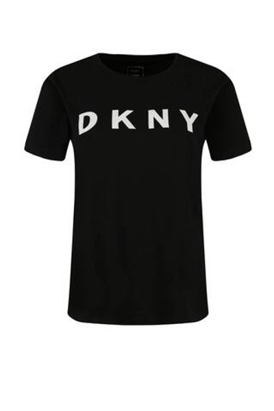Футболка LOGO TEE DKNY - черный(W3276CNA)