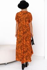Платье Магия лета (оранжевый) Р11-867/28 Nikol (Акция)
