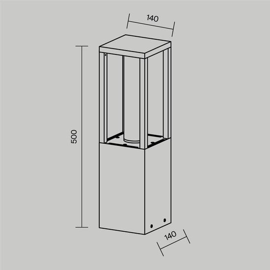 Ландшафтный светильник Outdoor O480FL-L12B3K