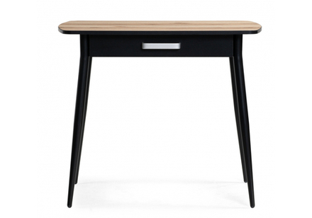 Стол деревянный Woodville Вики 90х60х77 делано, черный